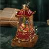 Christmas Snow Globes Lanterns Music Box USB Power With Crystal Snowballs Design Safe For Kids User Friendly Holiday Homes Decors