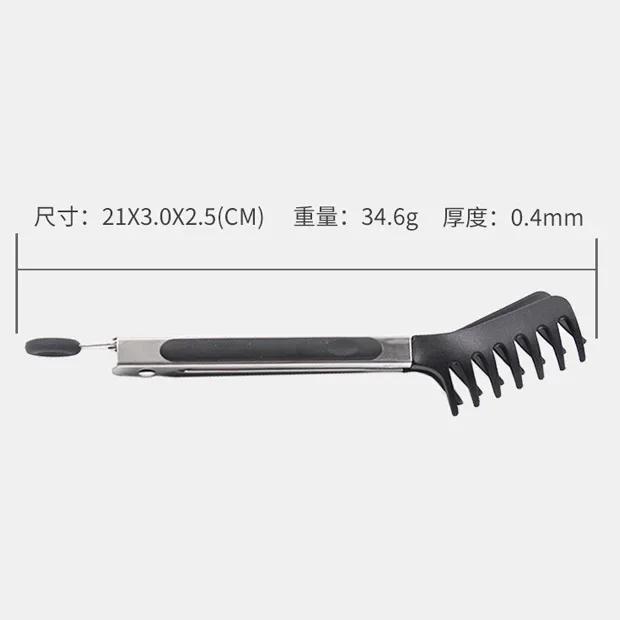 Kitchen Food Tongs Barbecue Salad Grill Serving Tongs No-stick Food Clip Silicone BBQ Tongs Bread Clamp Cake Clip 10-Inch