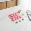 Mini Silicone Mold 14 Small Flower Cavities for Chocolate Cookie Candy Baking Nonstick Reusable Mold for DIY Dessert Parties