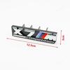 drswk4 3D ABS Car Front Grille Badge Emblem For BMW M XM2 XM3 XM4 X5M XM6 M7 F48 G01 E84 E83 F39 F10 F30 G11 Auto Exterior Accessories
