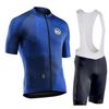 Man Cycling Clothes Summer Team Cycling Kits MTB Bike Clothing Short Sleeve Breathable Racing Road Bicycle Cycling Jersey Sets