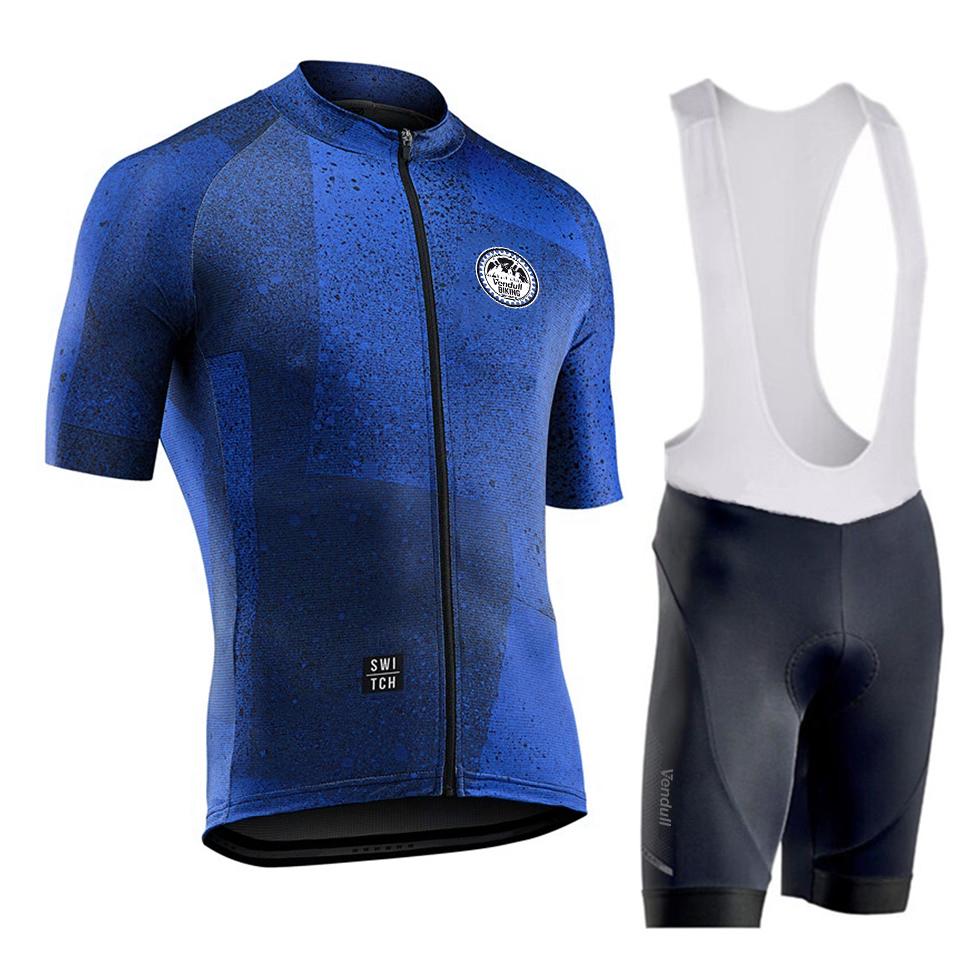 Man Cycling Clothes Summer Team Cycling Kits MTB Bike Clothing Short Sleeve Breathable Racing Road Bicycle Cycling Jersey Sets
