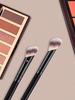 4pcs Professional Dual-Ended Makeup Brush Set - Includes Foundation Brush, Contour Brush, Blush Brush, Powder Brush, Eyeshadow Brush, Concealer Brush