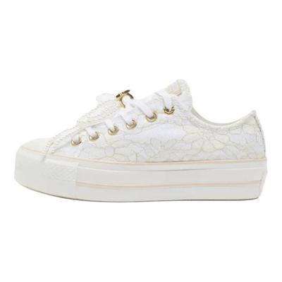 Chuck Taylor All Star Lift Platform Low Perly Dámske Tenisky Biela Svetlo-Dune Vintage-Biela A15197C