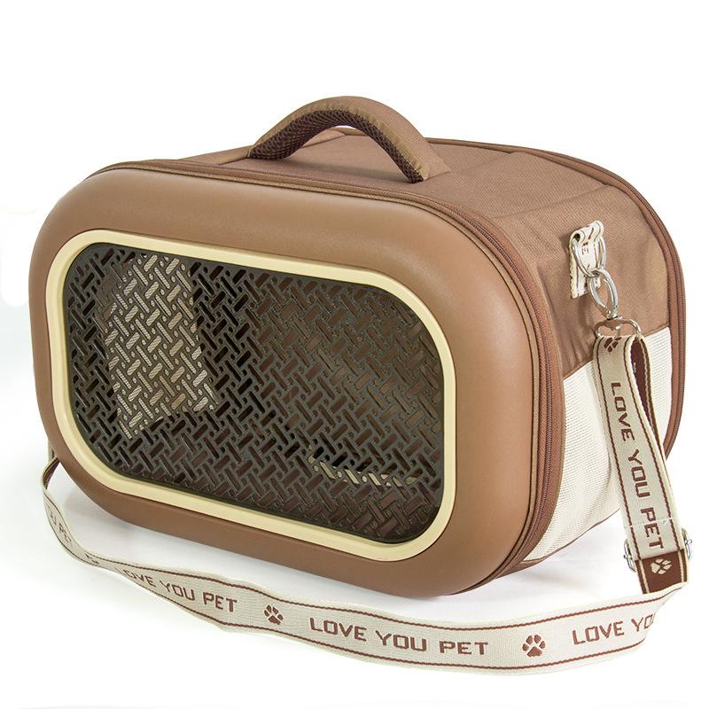 

Large Capacity Pet Carrier Backpack With Breathable Side Mesh Escape Proof Design For Cats Summer Winter Use Pet travel bag
