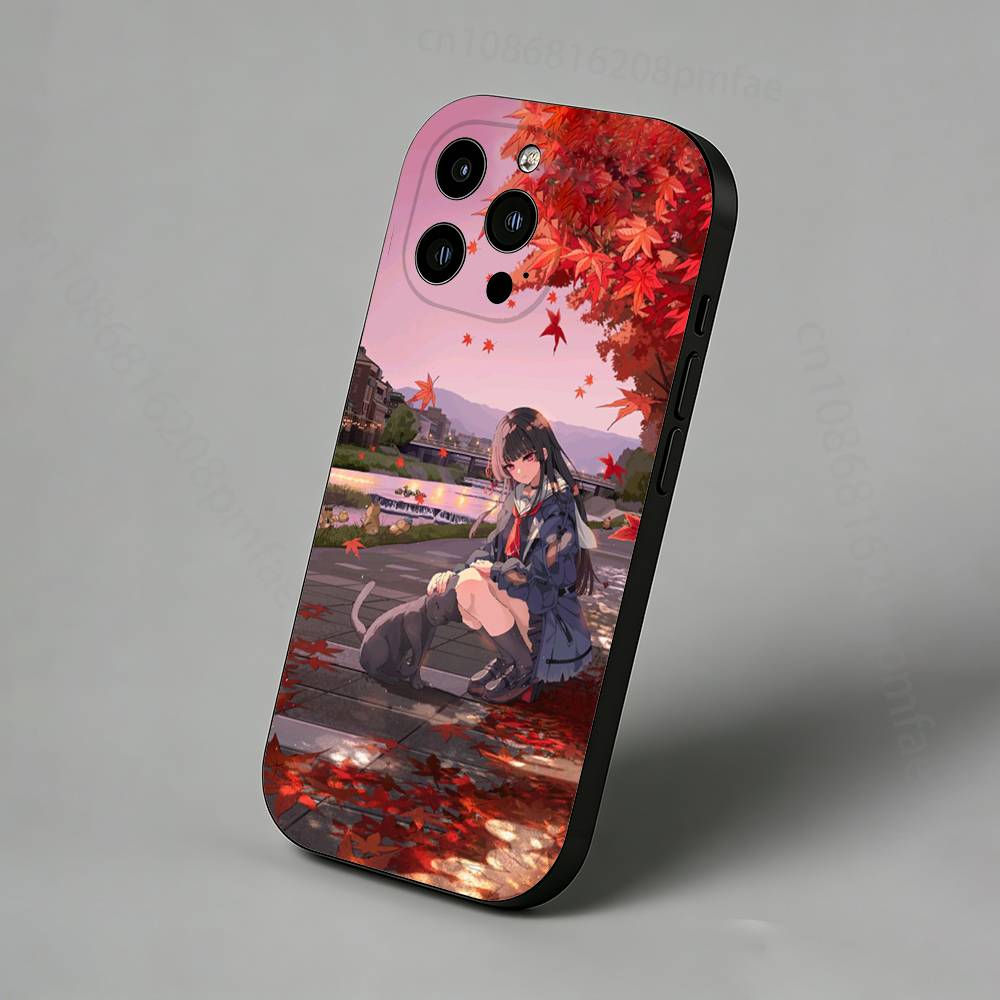 Game K-Kuchiba C-Chisa iPhone Case For 17,16,15,14,13,12,11 Pro,Max,Plus,X,XS,XR,SE,Mini Back Protector Cover