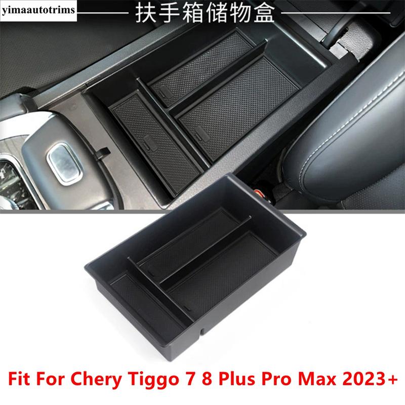 

Central Console Armrest Storage Box Organizer Holder Tray Accessories Interior For Chery Tiggo 7 8 Plus Pro Max 2024 2025