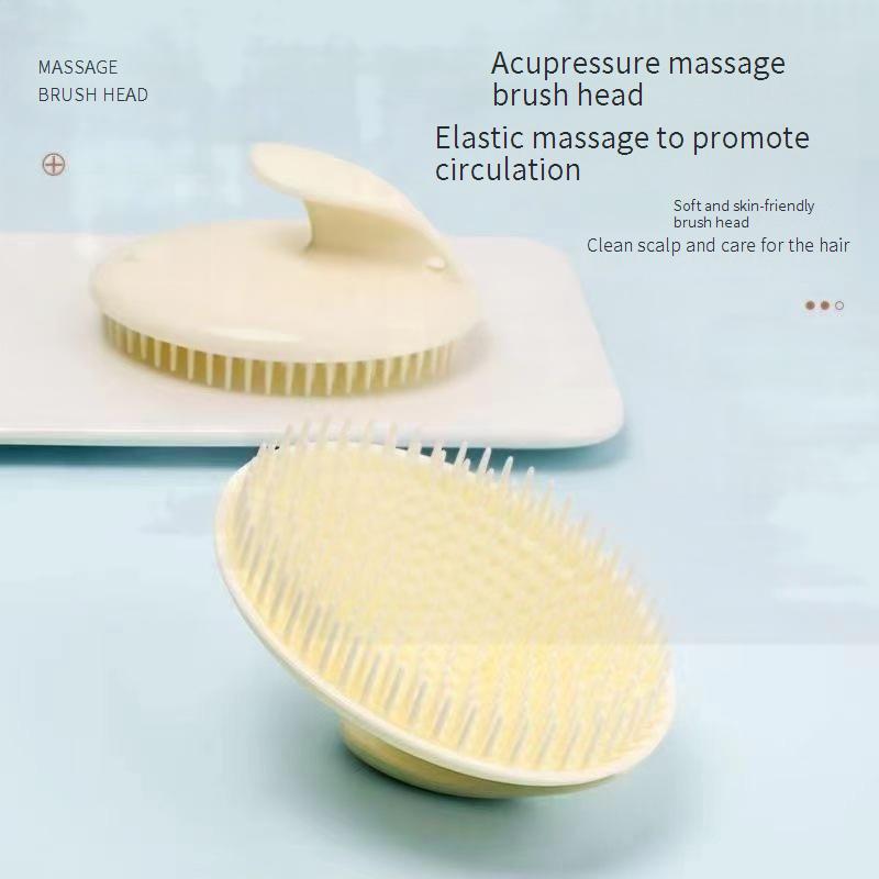 Head Health Massage Comb Washing Hairartifact Bath Comb Adult Baby Shampooer Stop Itch Silicone Brush