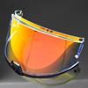 LS2 FF906 Helmet Lens LS2 ADV ANT Flip UP Helmet Electroplated Gold Visors Day and Night HD Windshield Helmet Accessories