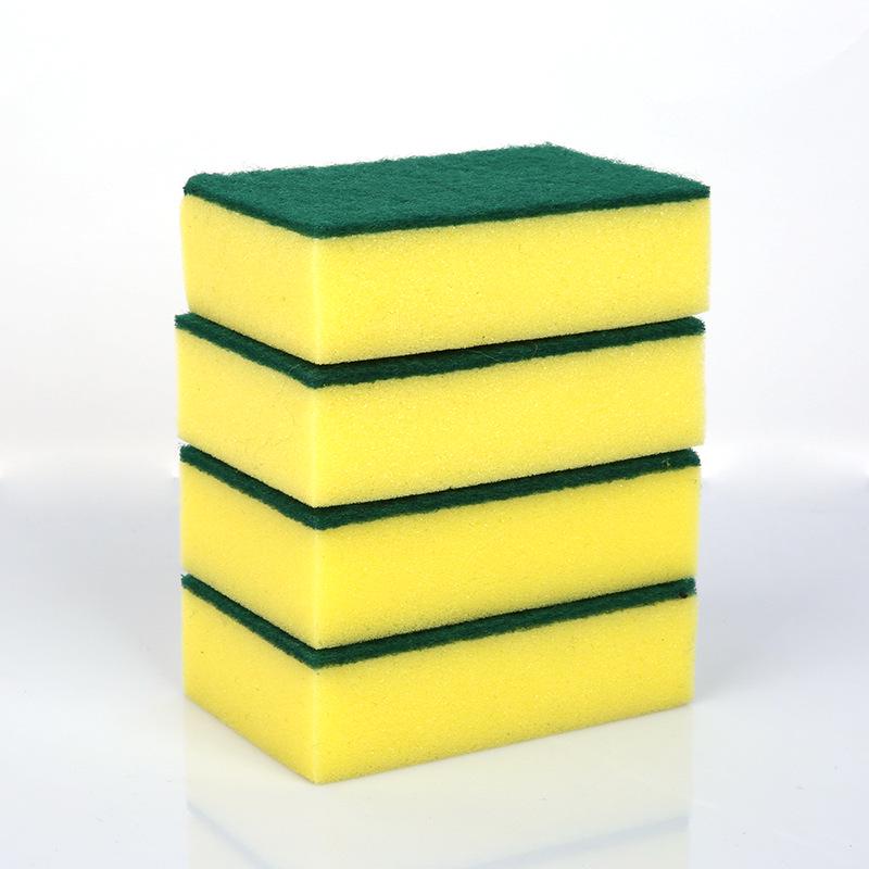 Household Kitchen Dishwashing Scrubber Sponge Block