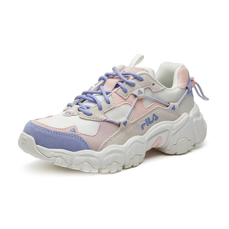 FILA FUSION Fluid 'White Pink Purple' Women's (Unisex) Casual Shoes T12W041109FSW