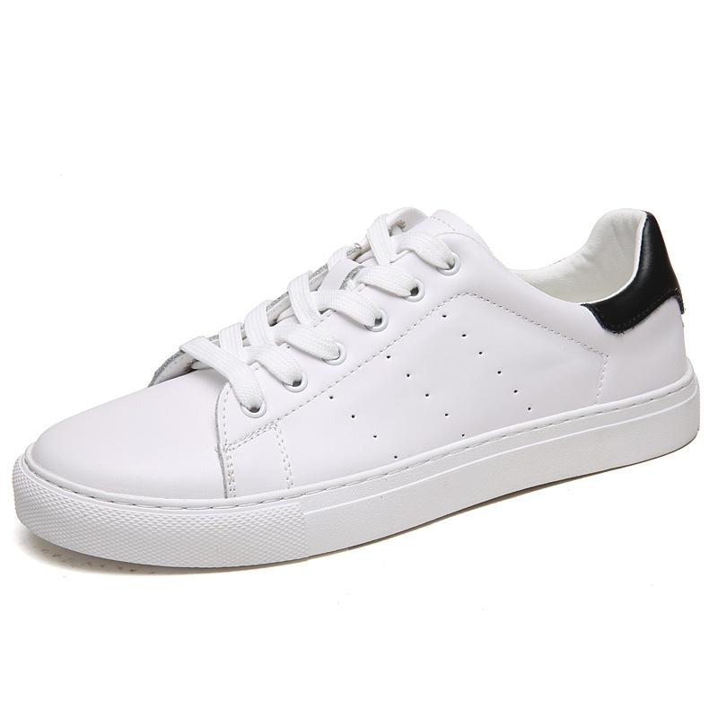 

2017 весна и лето новые маленькие белые туфли star same casual корейская версия студенческая спортивная обувь пара обувь прямые продажи с фабрики 40 male code чёрный