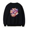 Men's The Amazing Digital Circus Print Hoodies Round Neck Hooded Sweatshirts Man Travel Pullover Male Top Streetwear Outdoor Tracksuit