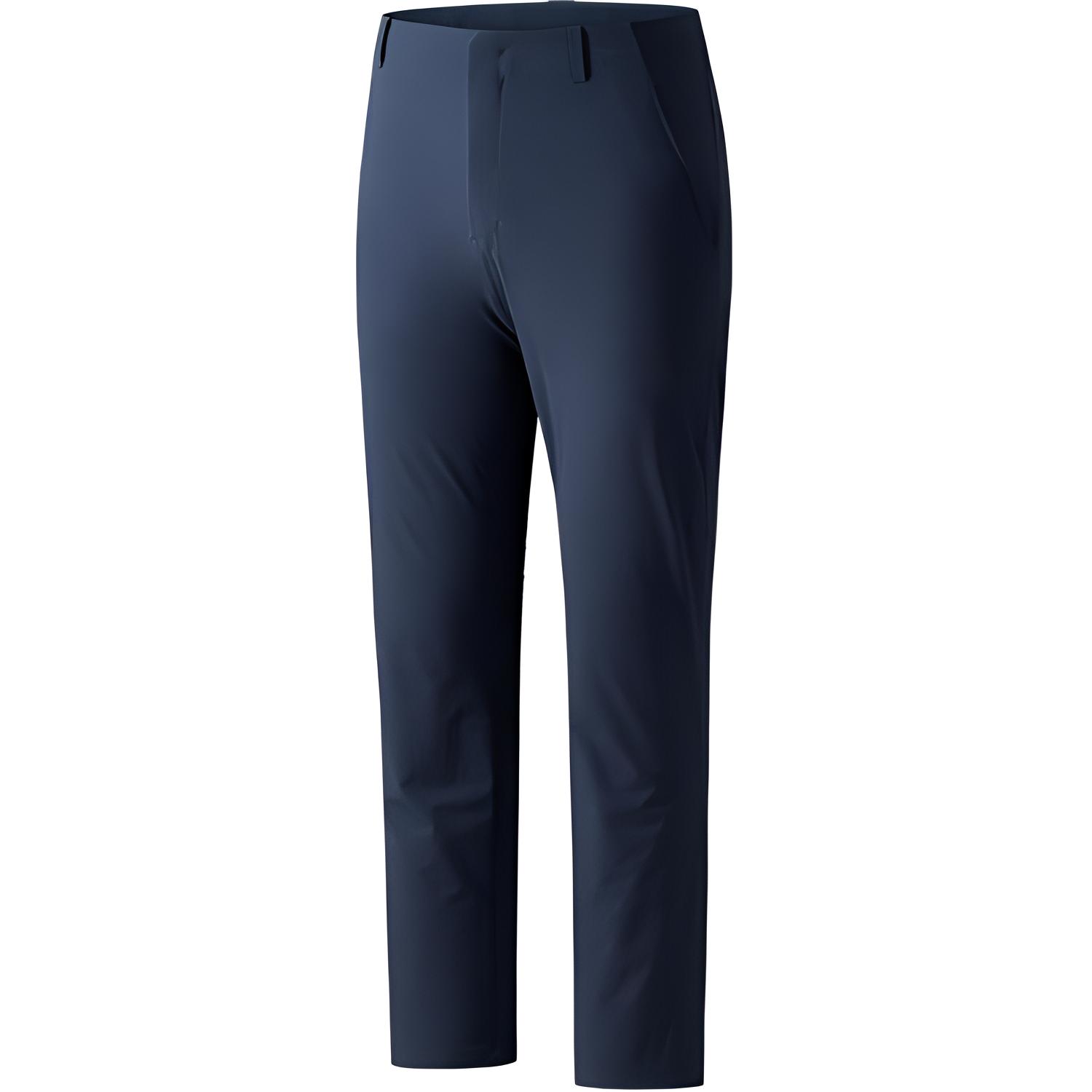 

Anta Comfortable Versatile Simple Solid Color Straight Leg Mid Rise Slim Fit Zipper Casual Pants Men bottoms Jing-Mo-Blue 152520521-3 2XL