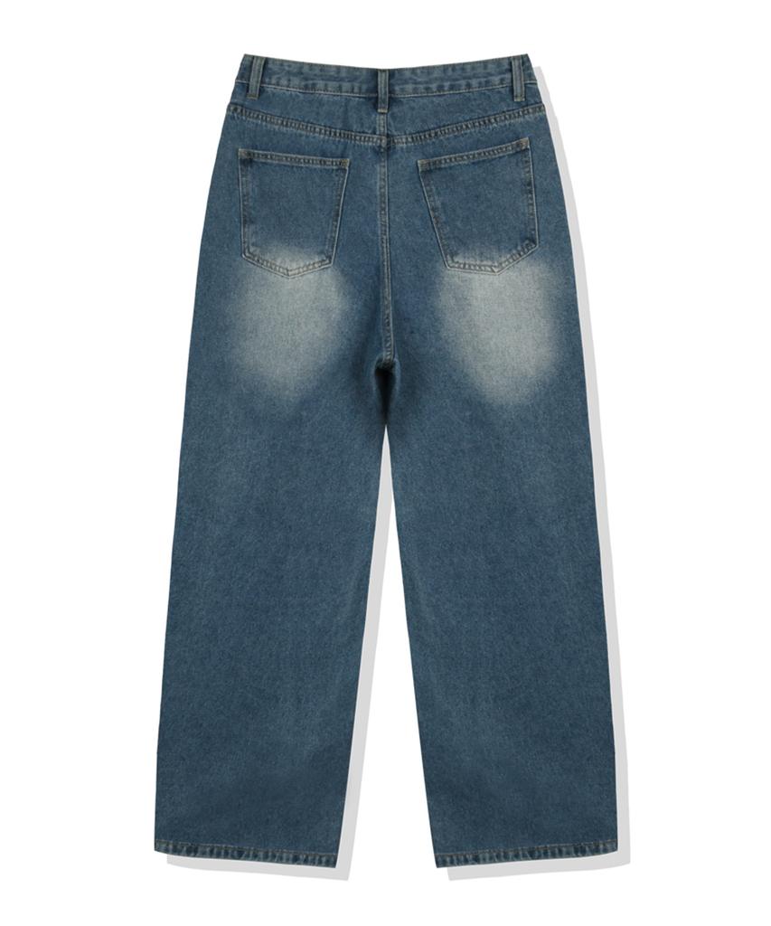 DIFF Miad Wide Balloon Wash Denim Pants 1 Color [Difd_8020]