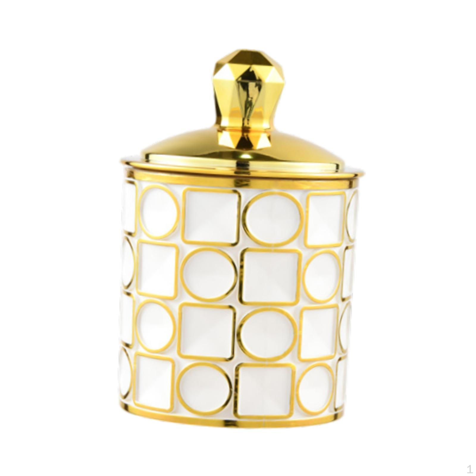 

Герметичная банка для продуктов питания, включая конфеты, орехи и муку S_White Gold