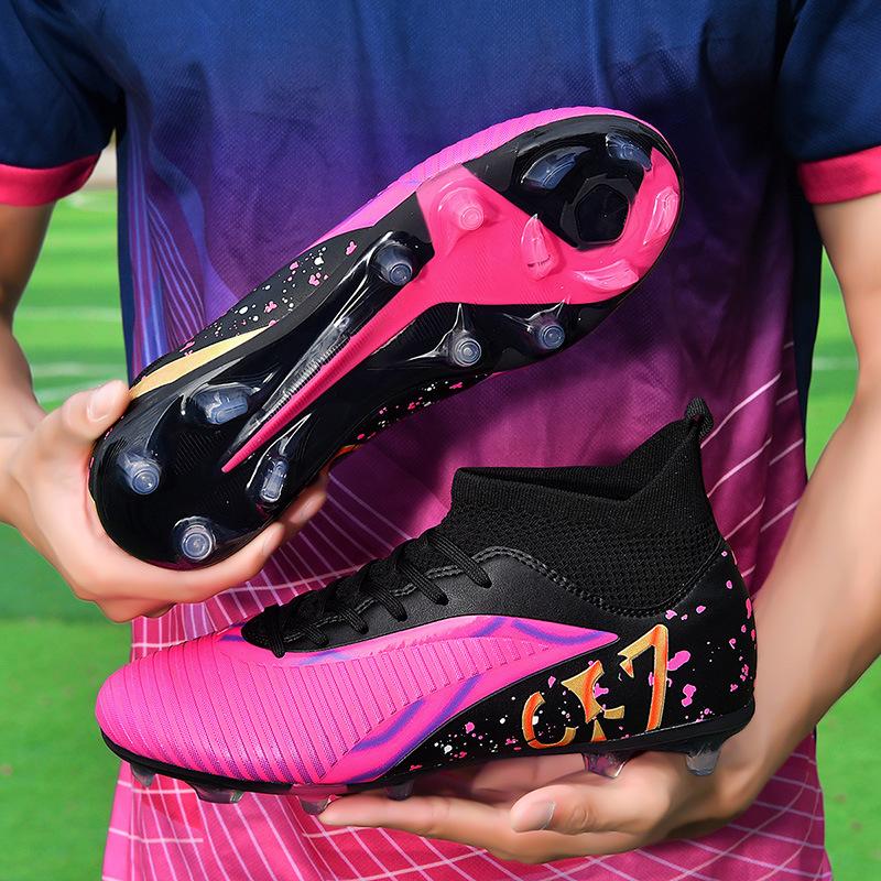 World Cup Youth Football Shoes Student Adult Made Grass Spikes Men'S And Women'S Shade Sports Training Shoes