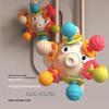 Baby Tissue Dispenser & Pull Toy for 0-1 Year Old - Educational Fun with Radishes