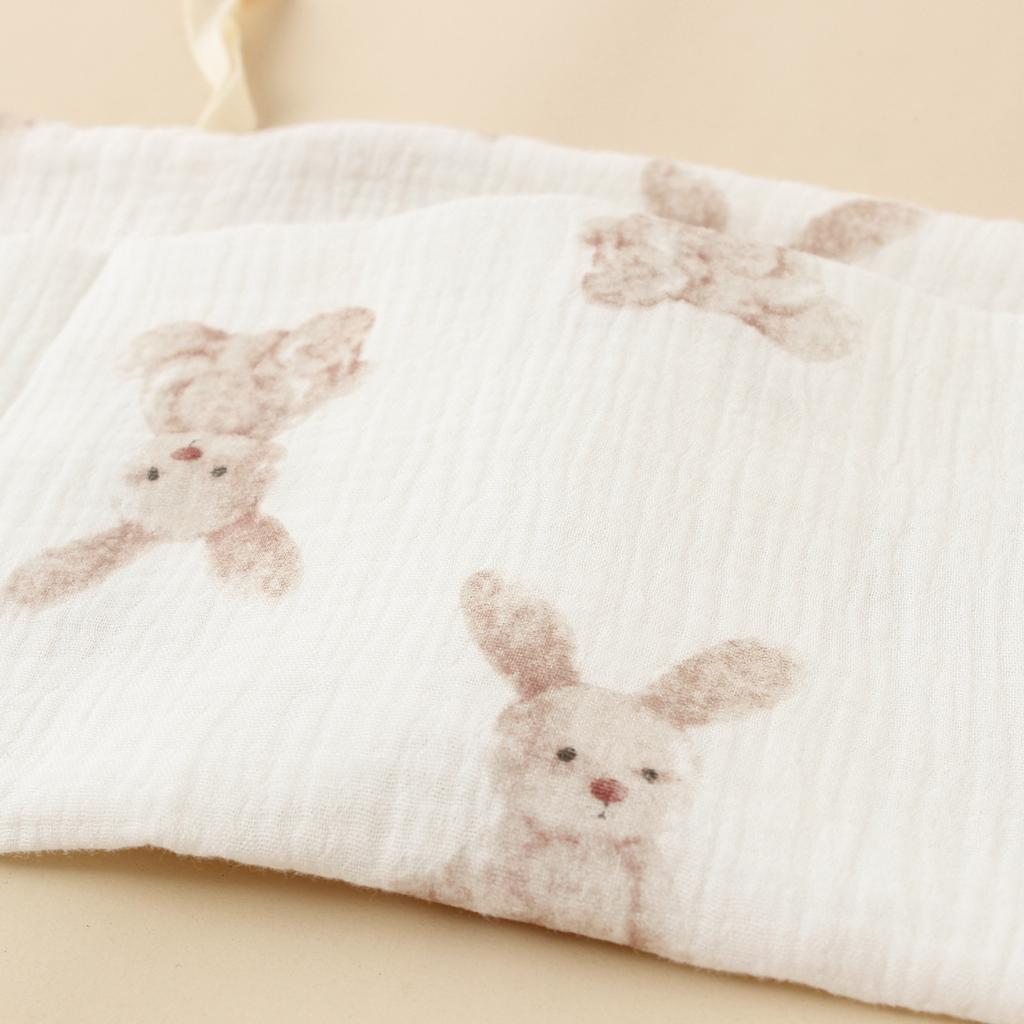 Přenosný úložný vak do dětské postýlky Multifunkční organizér čela novorozenecké postele pro děti Baby