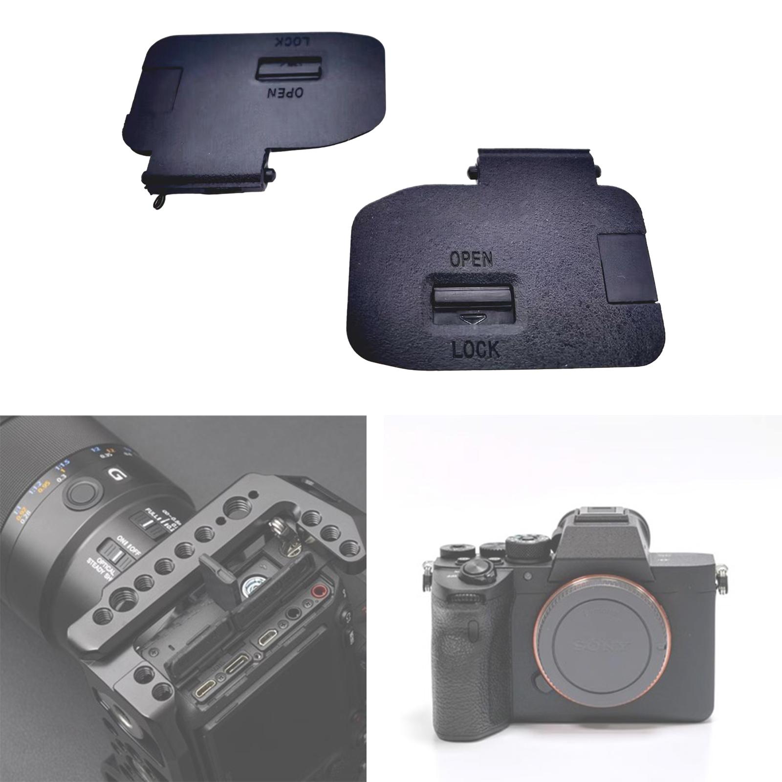 

Battery Door Cover Lid Cap Replacement Parts For Sony Alpha a7 III ILCE-7M3 ILCE-9 A7III Camera New Battery Case Shell