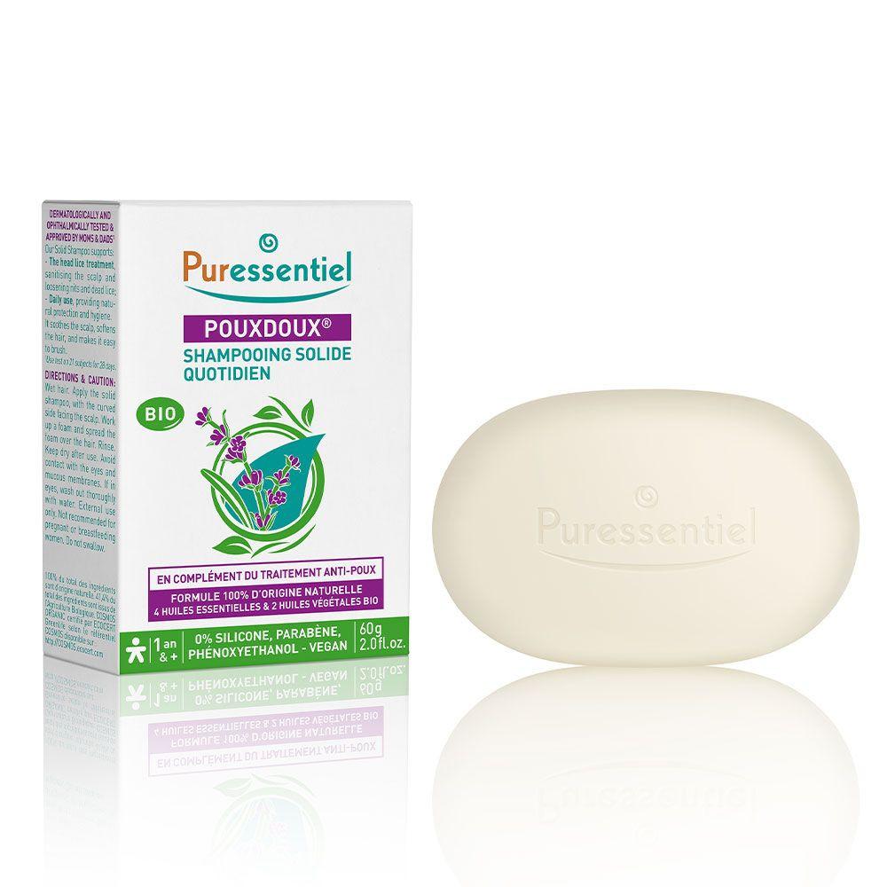 

Puressentiel Organic Pouxdoux Твердый шампунь 60 грамм