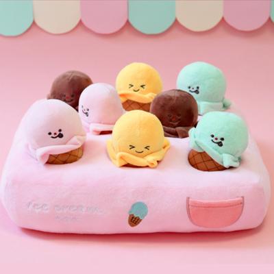 Carrito de helados de Kosuni Toys, juguete para cachorros con nariz para trabajar