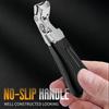 High Quality Nail Clippers Long Handle Black Textured Grip Available Manicure Fingernail Cutter Thick Hard Toenail Scissors Tool