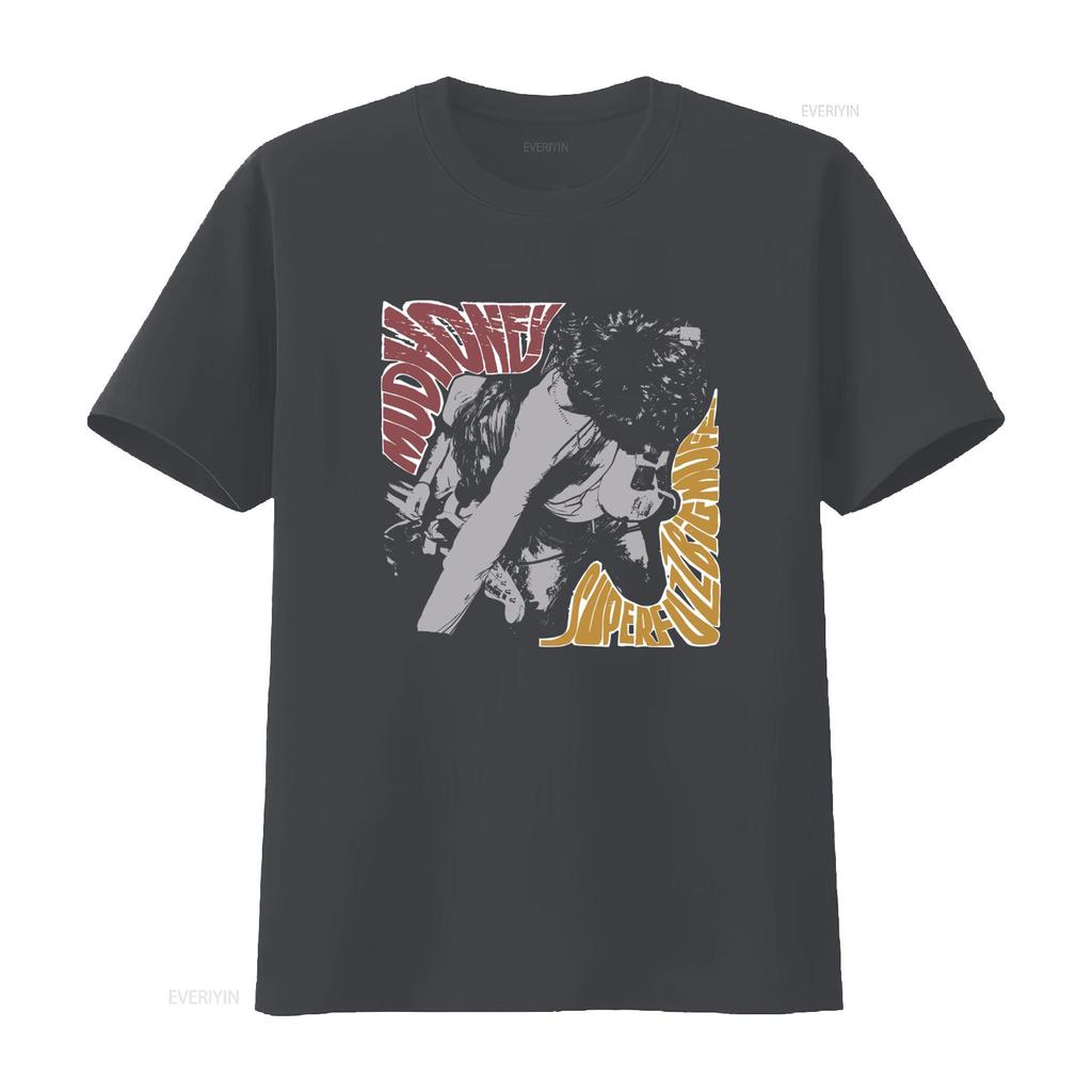 T-shirt in Cotone Mudhoney Superfuzz Bigmuff Mark Arm Dan Peters Steve Turner Stampa Band Rock vintage Lavata Morbida abbigliamento designer