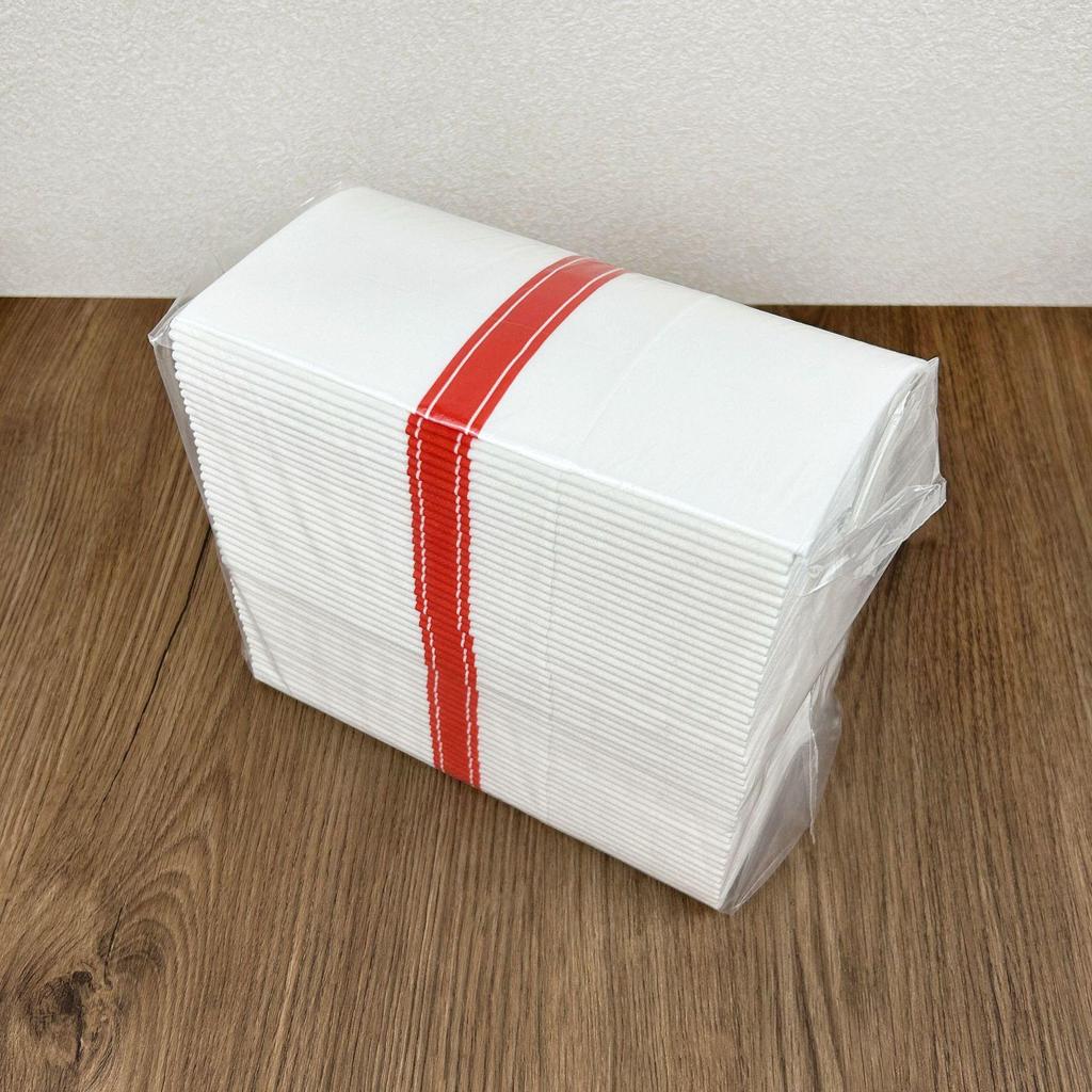 Striped Knife & Fork Disposable Napkin Placemat for Hotels & Restaurants