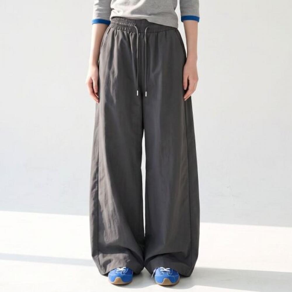 MeoSitda Women S Nylon Pintuck Wide pantS