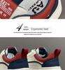 Summer 2025 Men's Breathable Sneakers, Versatile White Casual Sports Shoes with Thick Soles