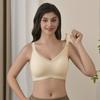 Women Seamless Soft Support Push Up No Underwire Fixed Cup Bra