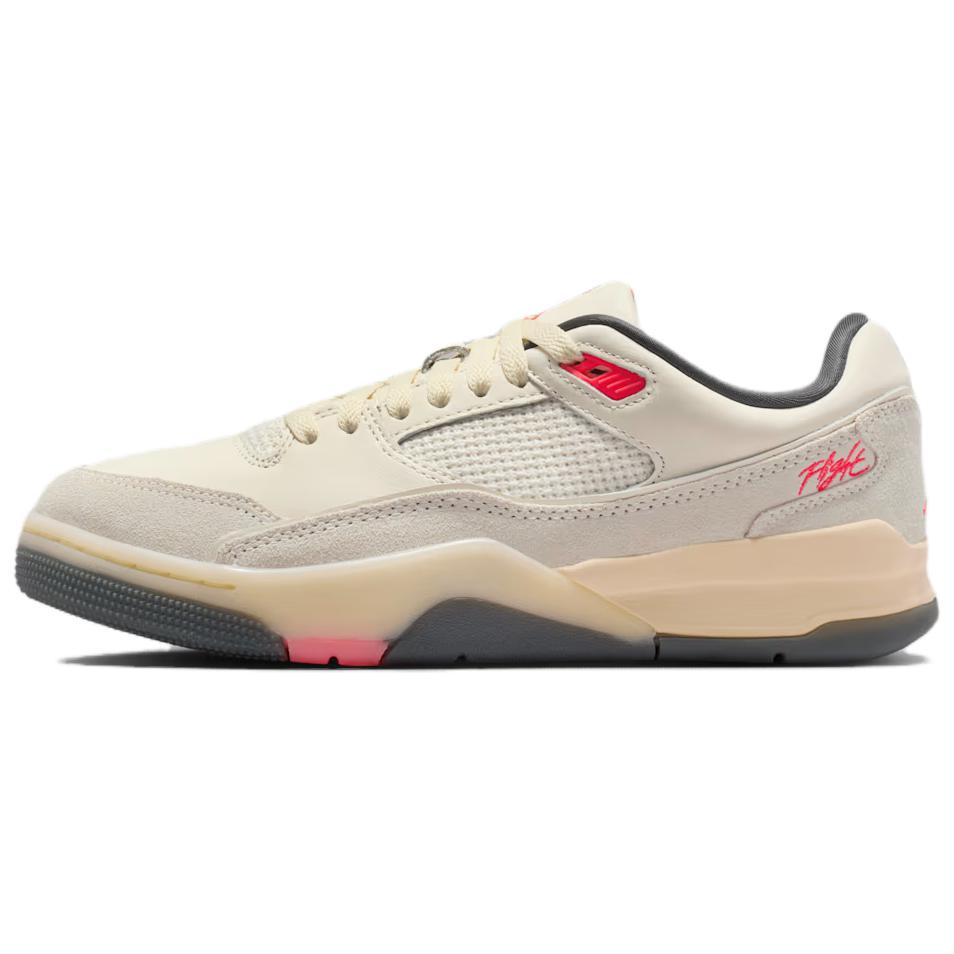 

Jordan FLIGHT COURT Breathable Support Vintage Basketball Shoes Women s Beige Gray FZ9854-108 38