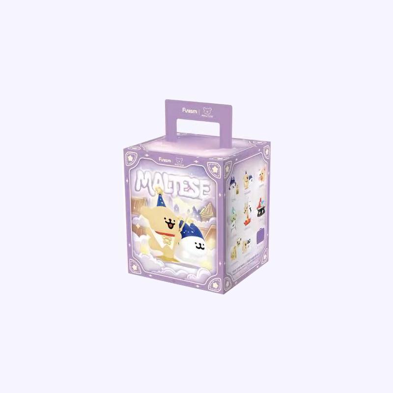 Latest Funism Maltese Magic Adventure Series Boxes Cute Doll Model Desktop Decorations Ornaments Toys Present
