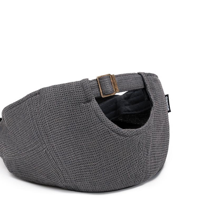 Summer Men's Beret Thin Newsboy Caps British Octagonal Cap