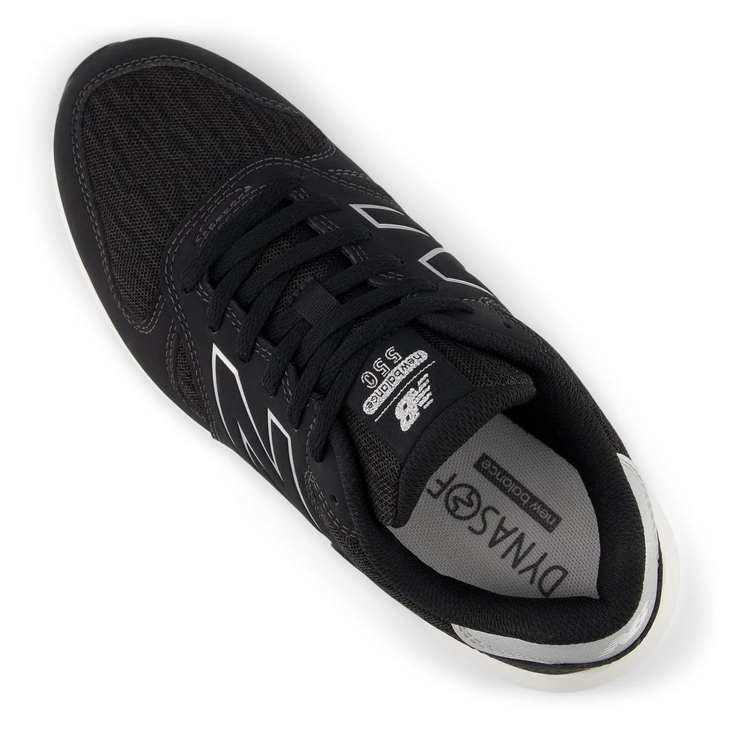 New Balance 550 V5 Walking AB5 Size 2E Women's Shoes, (Black), 24.5 Cm,