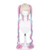 Game NEEDY GIRL OVERDOSE KAngel Cosplay Costume Full Set of Clothing Sailor Suit Jk Uniform Laser Skirts Ribbon Wig †