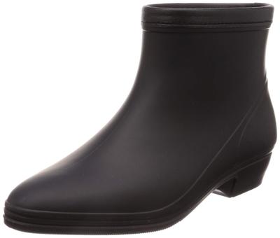 Buty przeciwdeszczowe Ogrodnicze Wyprodukowano w Japonii R308 Czarne cm 3E Damskie 24.5