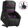 VidaXL Reclining Massage Armchair, Relaxation Chair with Adjustable Backrest and Footrest, Living Room Seat 3204266