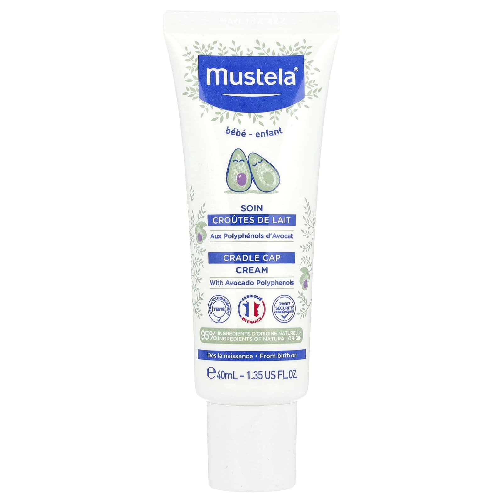 

Cradle Cap Cream, Fragrance Free, 40 Ml (1.35 Fl Oz)