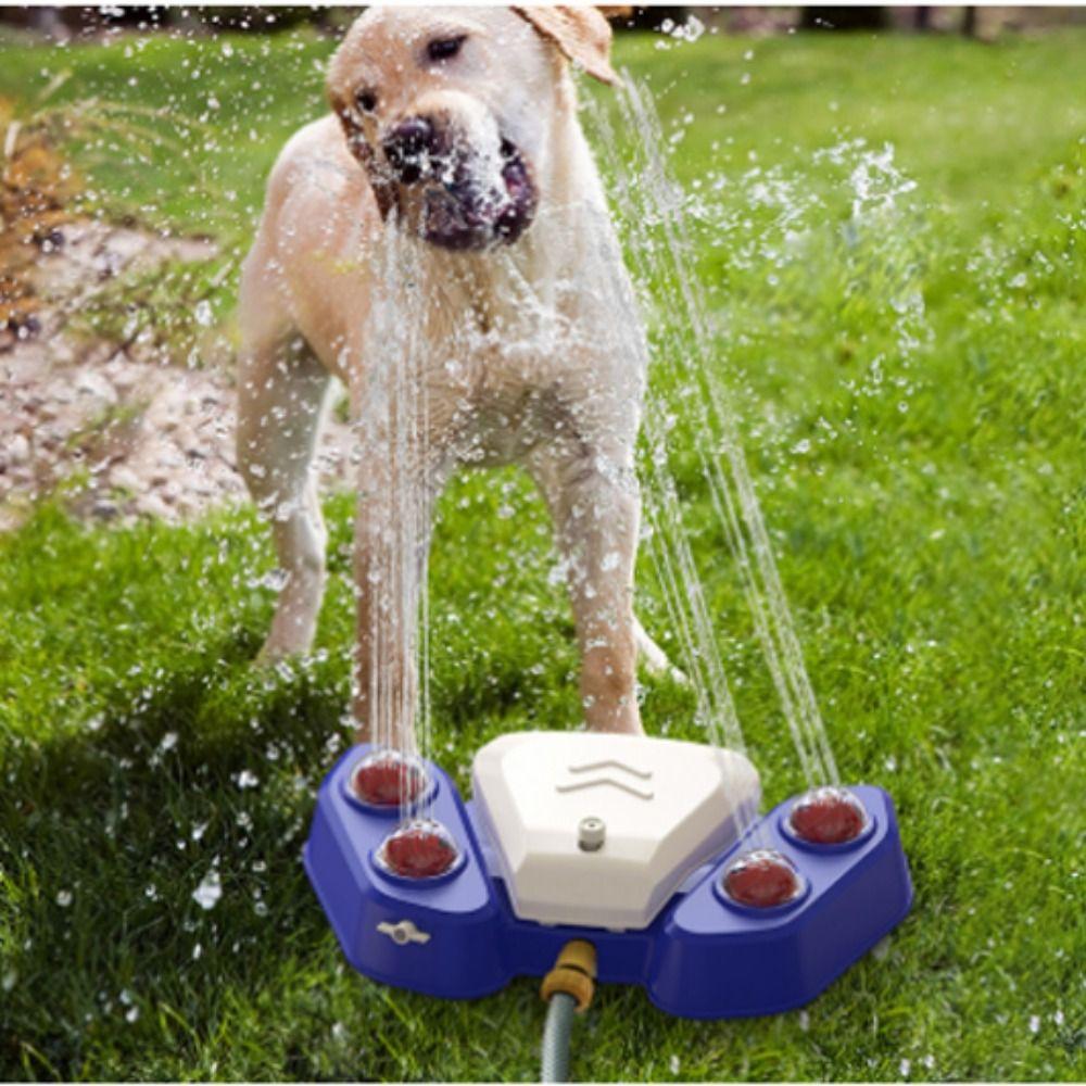

Plastic Dog Playing Toys Dog Water Fountain Durable Pet Supplies Playing