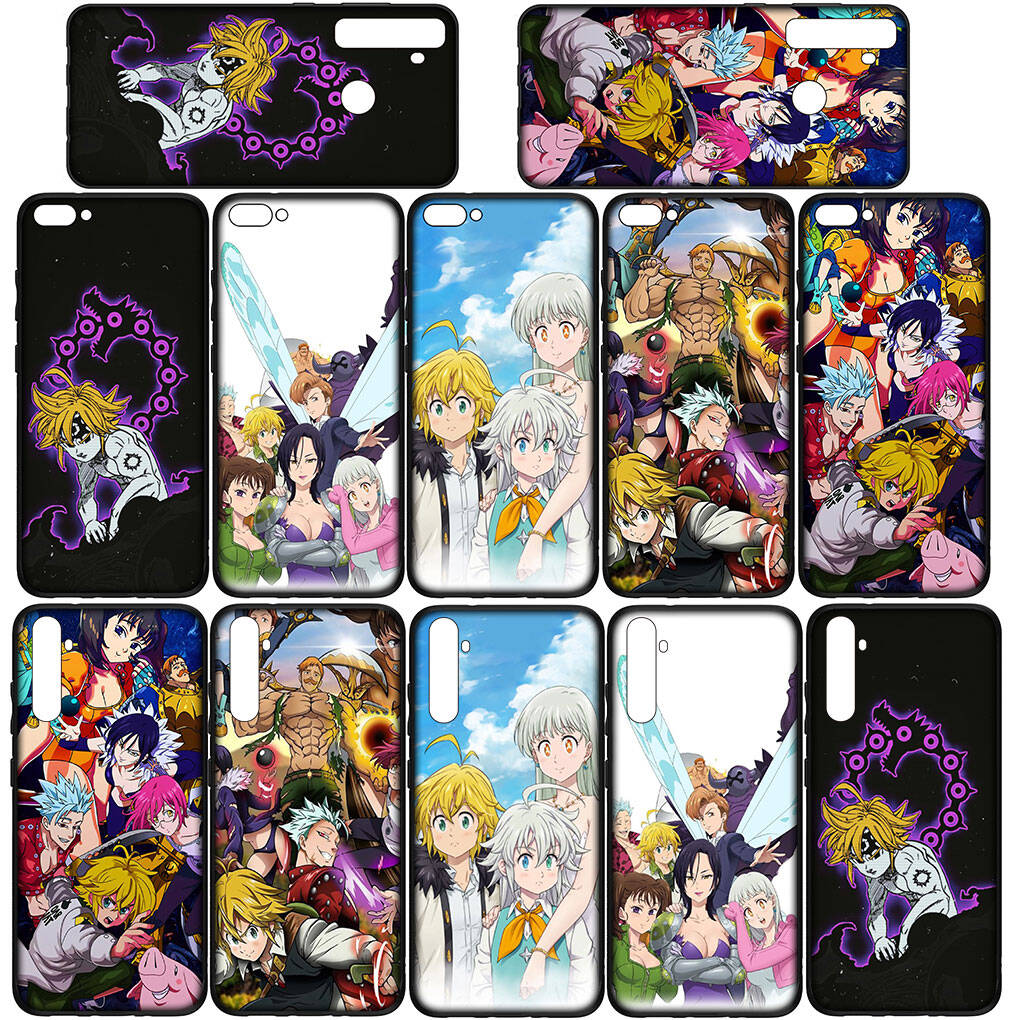 Phone Case for iPhone 17 16 15 Plus X Huawei P30 P20 Lite Redmi Note 14 12 11 13 Pro Max OPPO A60 A80 A40 A18 A38 Ban Seven Deadly Sins Meliodas Cover