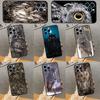 Camouflage Owl Phone Case For iPhone 16 Pro Max 14 13 12 11 15 Pro Max Plus 12 13 Mini XR 16e Funda Cover
