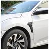 2Pcs New Car Decorate Fender Body Side Emblem Sticker For Dacia Logan Sandero Duster Lodgy Spring Jogger Dokker Auto Accessories