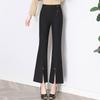 Women's High-Waisted Straight-Leg Casual Pants