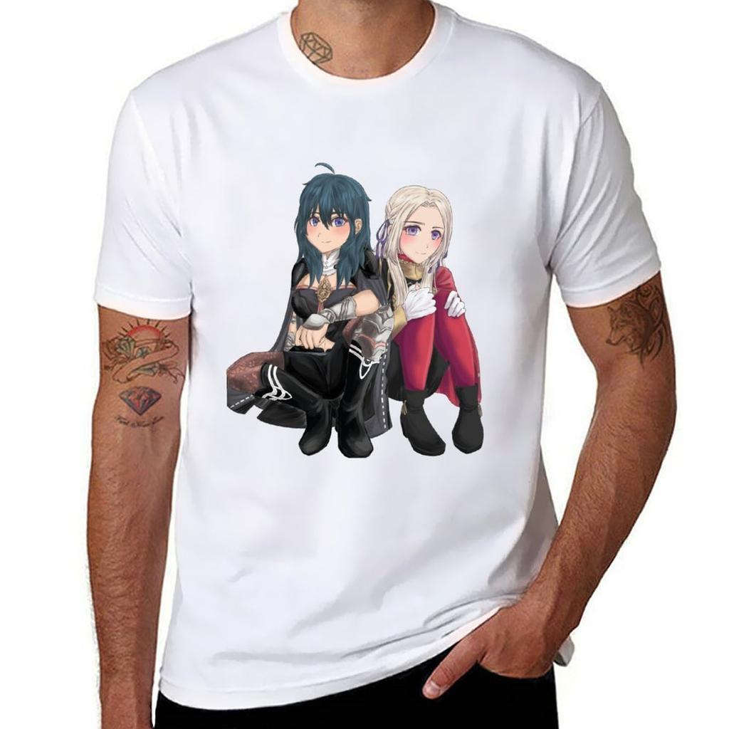 Byleth X Edelgard TShirt Summer Sports Quick Dry TShirt
