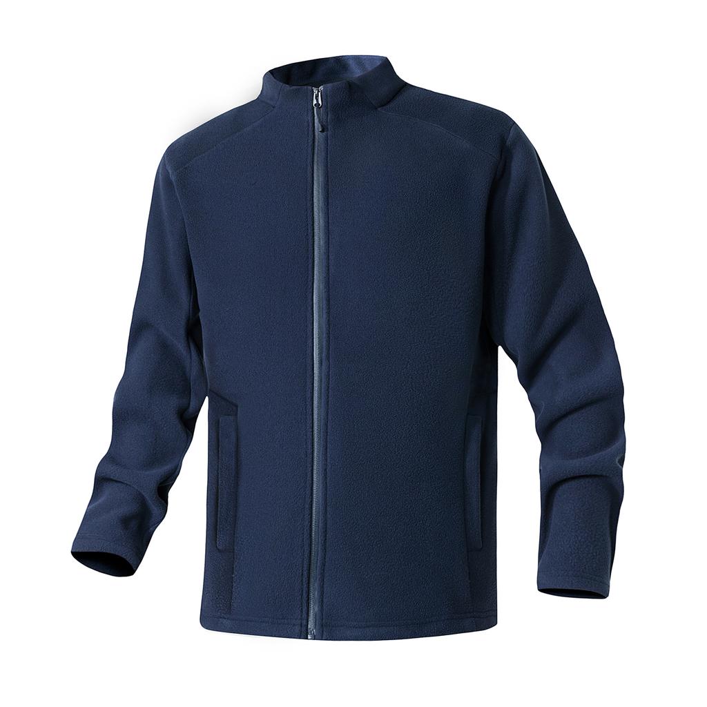 Polar Fleece Jacket Antistatic Water Resistant Color Firm Men's Jacket Polar Fleece Jacket Men