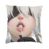 Fashion Anime Cartoon Game Nier Automata Square Throw Pillow Cover Decoration Printing Sexy Girl Yorha Cushion Cover For Car