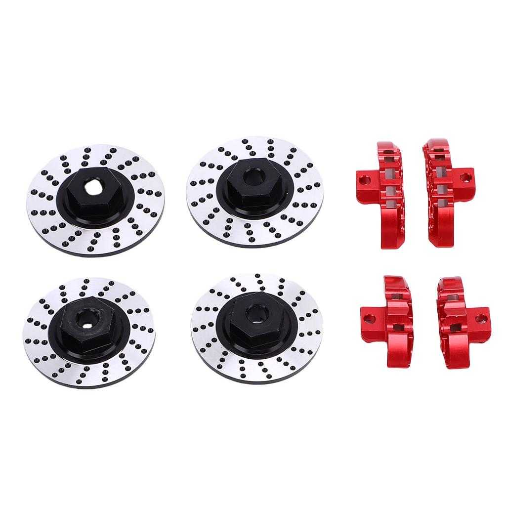 Hex Rotor Caliper Pin Set Fit for TRAXXAS 4 TEC DRIFT 1 10 RC Car Aluminum Alloy Brake Parts