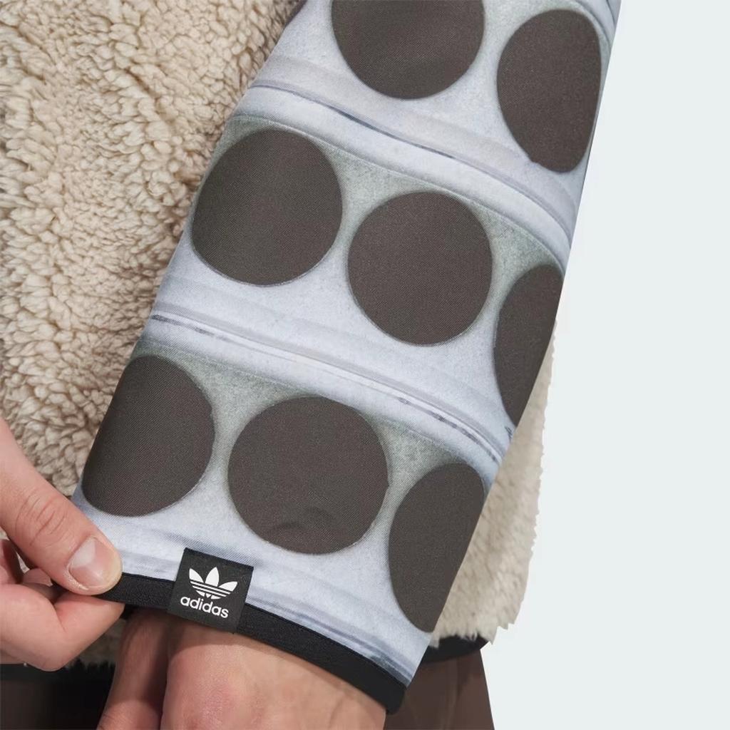 Adidas X Song for the Mute Fleece All Over Print Jackets Black Unisex Outerwear IY9514